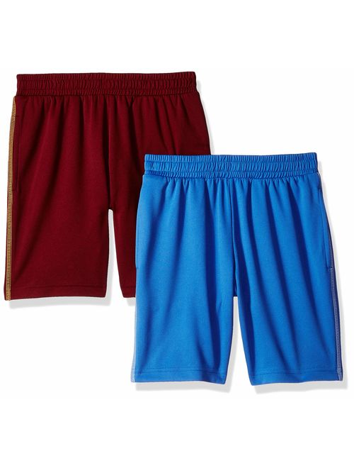 Amazon Essentials Boys 2-Pack Basketball Mesh Shorts