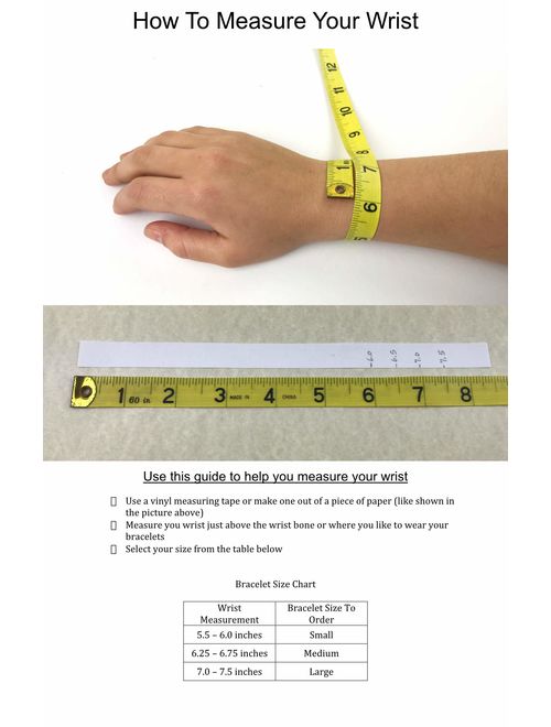 Cherry Tree Collection Gemstone Beaded Stretch Bracelet 8mm Round Beads 7