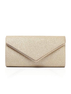 Labair Shining Envelope Clutch Purses for Women Evening Purses and Clutches For Wedding Party