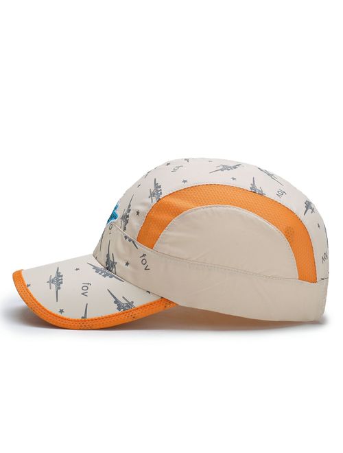 Home Prefer Kids Lightweight Quick Drying Sun Hat Toddler Baseball Cap UV Protection Caps 