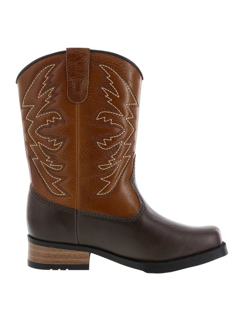 SmartFit Boys' Toddler Square Toe Western Boot