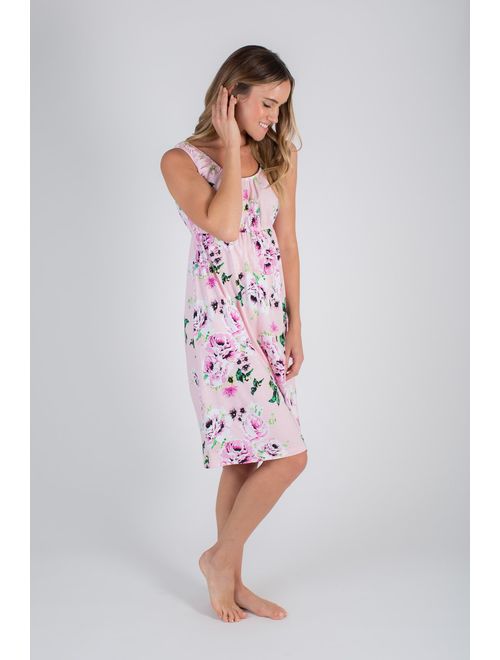 Baby Be Mine 2 in 1 Maternity Nursing Nightgown Nightdress Hospital Bag Must Have, Pregnancy Breastfeeding