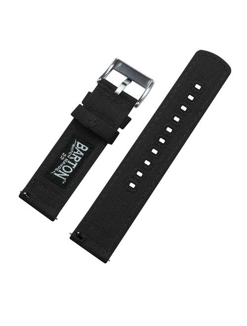 BARTON Watch Bands Canvas Quick Release Watch Straps 
