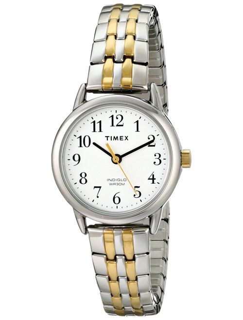 Timex Women's Easy Reader -T2P298 Dress Expansion Band Watch