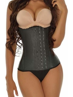 Ann Darling Women's Fajas Colombiana Latex Sport Waist Trainer Tummy Control Hourglass Corsets For Weight Loss