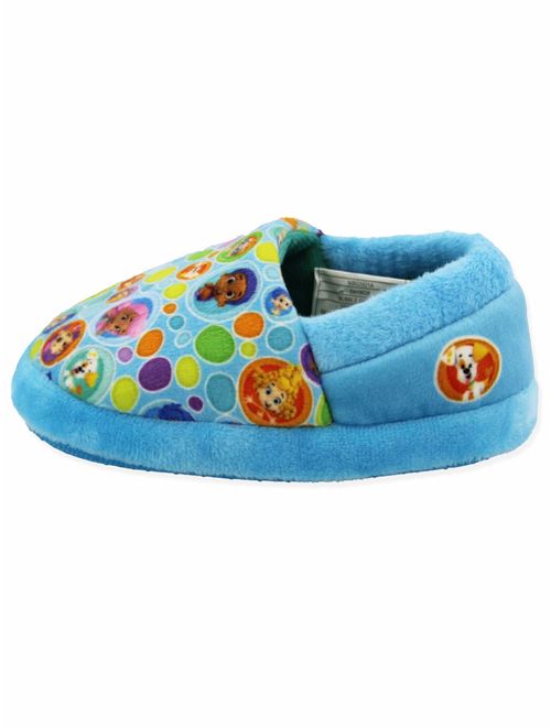 Bubble Guppies Toddler Boys Girls Plush A-Line Slippers