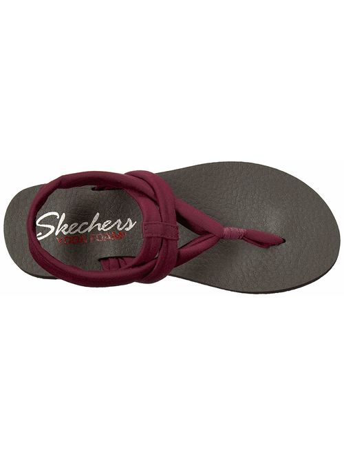 Skechers Women's Meditation-Studio Kicks Toe Ring Sandal