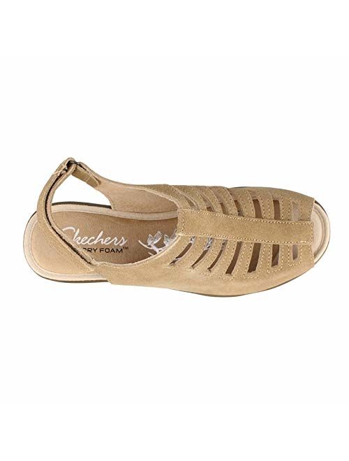 Skechers Women's Parallel-Trapezoid Wedge Sandal