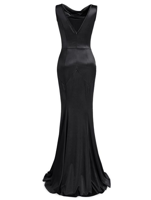MUXXN Women's 30s Brief Elegant Mermaid Evening Dress