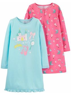 Girls' 2 Pk Gown Poly 373g082