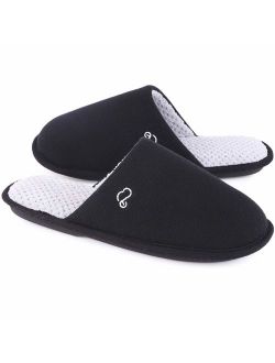 Men's Comfy Classic Memory Foam Knit Scuff