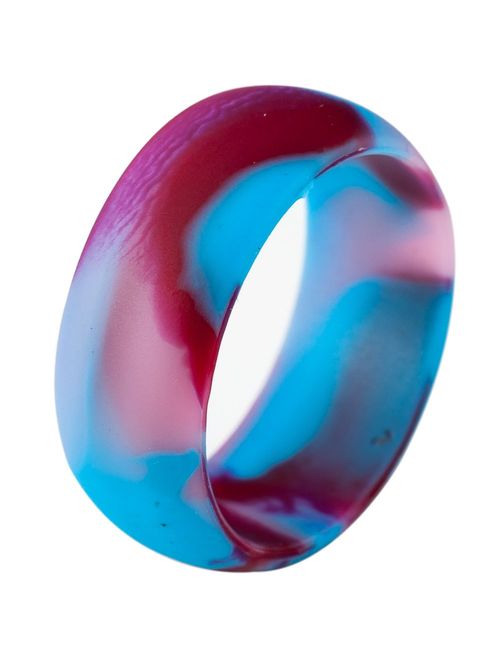 Jude Jewelers 5 Pack Size 5-15 Rubber Silicone Rings Flexible Corssift Outdoor Wedding Engagement