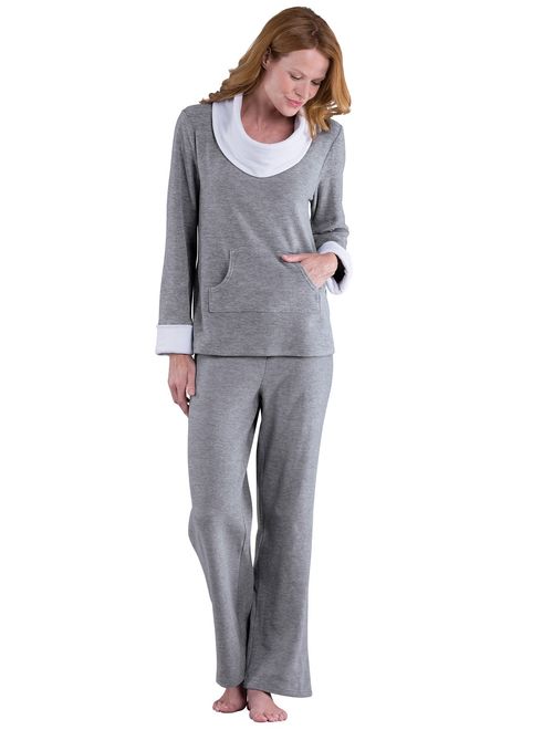 PajamaGram Super Soft Pajamas for Women - Fleece Pajamas Women