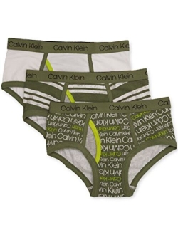 Boys' Kids Modern Cotton Assorted Briefs Underwear, Multipack