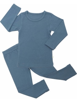 AVAUMA Baby Boys Girls Pajama Set Kids Toddler Snug fit Basic Cotton Sleepwear for Christmas and Daily