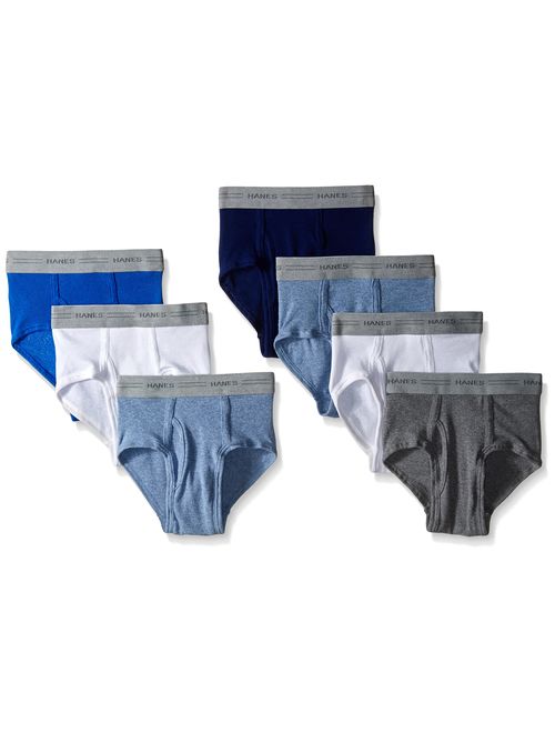 Hanes Boys' 7-Pack Dyed Briefs