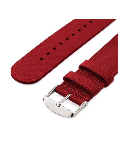 Archer Watch Straps - Premium Nylon Quick Release Replacement Watch Bands for Men and Women, Watches and Smartwatches | Multiple Colors, 18mm, 20mm, 22mm