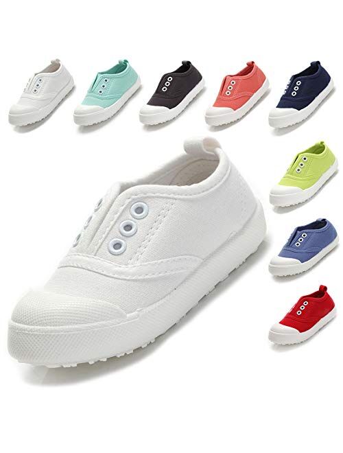 Kikiz Candy Color Kids Toddler Canvas Sneaker Boys Girls Casual Shoes