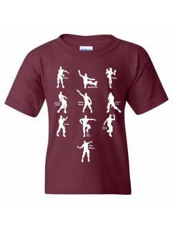 UGP Campus Apparel Emote Dances - Funny Youth T Shirt