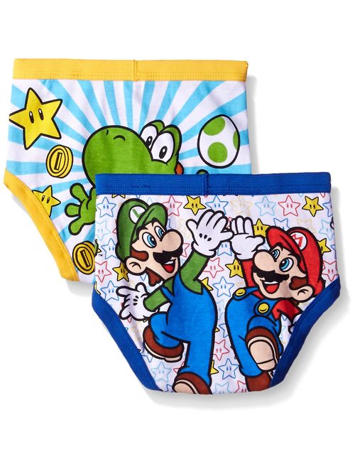 Nintendo Boys' Mario 5 Pack Briefs
