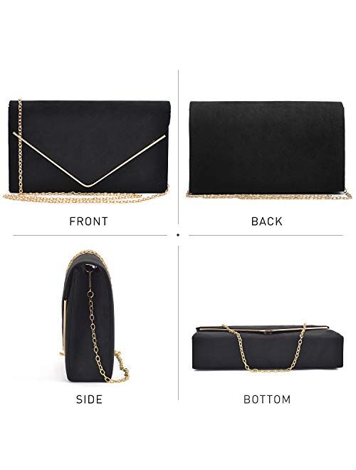Goodbag Boutique Women Sparkly Sequin Chain Tote Handbag Clutch Girl Exquisite Shoulder Crossbody Bag