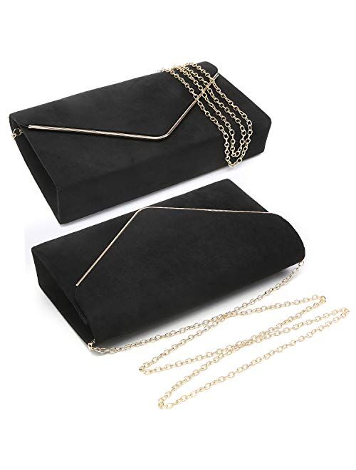 Women Bag Evening Clutch Bags Chain Should Leather Lady Party Wedding YM1198green