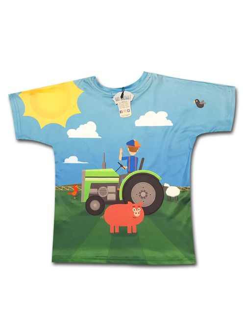 BLIPPI LLC Child Tractor Shirt for Kids by Blippi