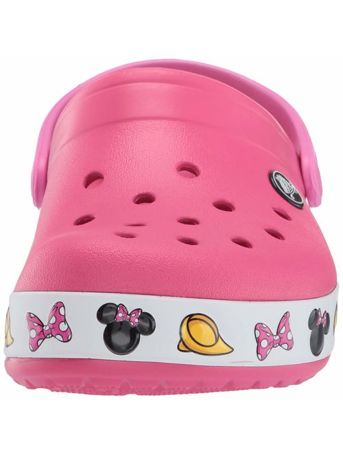 Crocs Kids' Boys and Girls Crocband Disney Minnie Mouse Clog