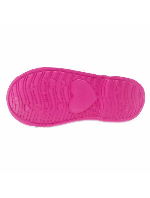 PEBBLES SHOES Toddler and Girl's Waterproof Maryjane with Strap | EVA Upper Material and Odor Resistant Footbed with Arch Support | Flexible and Lightweight Synthetic Sho