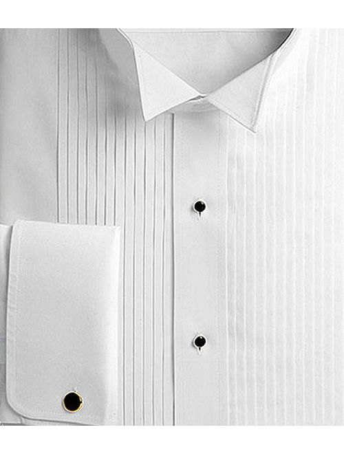 Neil Allyn Men's 100% Cotton Tuxedo Shirt, Slim Fit