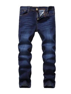Boy's Skinny Fit Stretch Fashion Jeans Pants