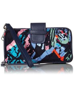 RFID Smartphone Wristlet, Signature Cotton