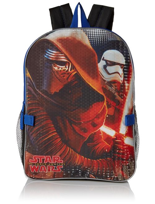 Disney Boys' Kylo Ren and Stormtrooper Backpack with Lunch Kit