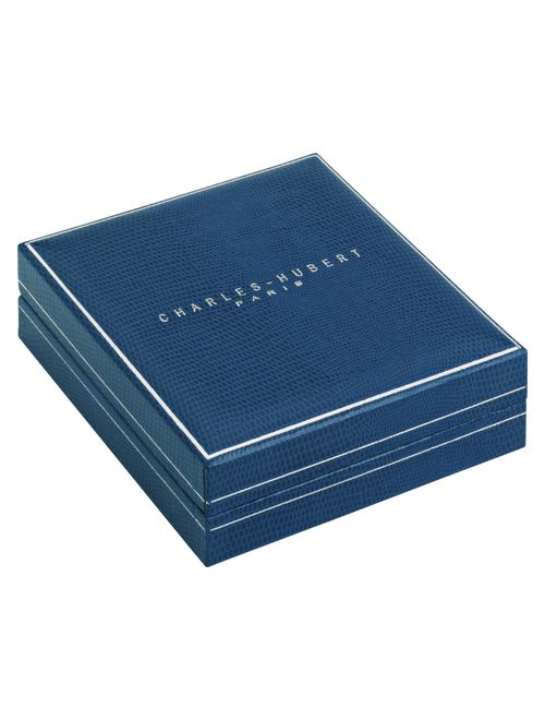 Charles-Hubert Paris Charles Hubert 3846 Two-Tone Mechanical Picture Frame Pocket Watch