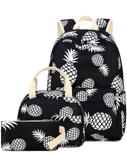 CAMTOP Teens Backpack for School Boys Girls School Bookbag Set Travel Daypack
