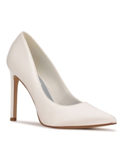 Women's Tatiana Dark Natural Suede Dress Pump