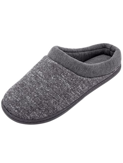 Women's Comfort Slip On Memory Foam French Terry Lining Indoor Clog Slippers