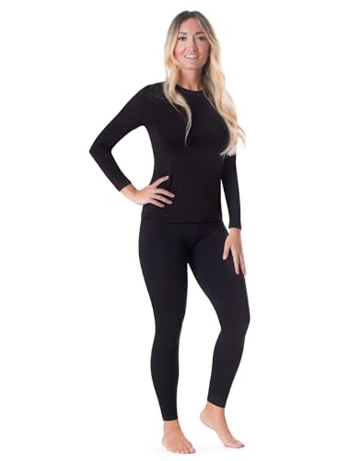 Rocky Thermal Underwear for Women (Long Johns Thermals Set) Shirt & Pants, Base Layer w/Leggings/Bottoms Ski/Extreme Cold