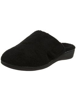 Women’s Gemma Mule Comfortable Spa House Slippers that include Three-Zone Comfort with Orthotic Insole Arch Support