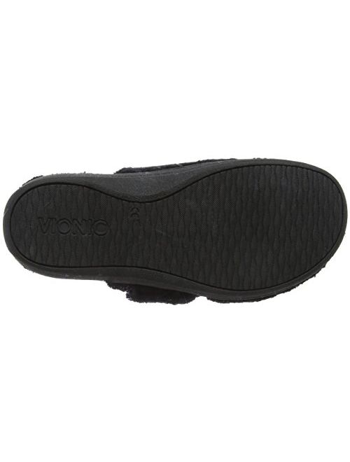 Vionic Women’s Gemma Mule Comfortable Spa House Slippers that include Three-Zone Comfort with Orthotic Insole Arch Support