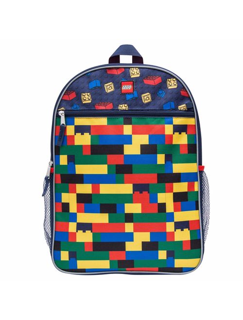 LEGO Classic Backpack Combo Set - Lego Boys' 5 Piece Backpack Set - Lego Backpack & Lunch Kit (Navy)
