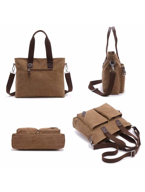 ToLFE Women Top Handle Satchel Handbags Tote Purse Shoulder Bag