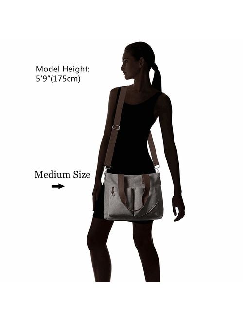 ToLFE Women Top Handle Satchel Handbags Tote Purse Shoulder Bag