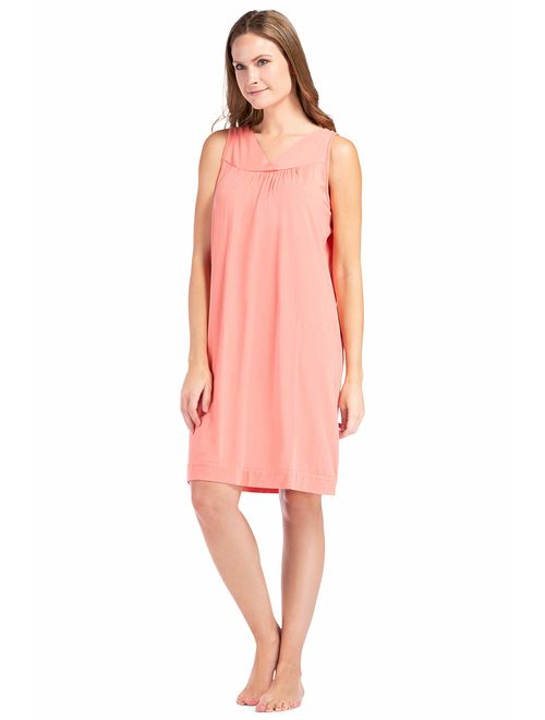 Fishers Finery Women's Tranquil Dreams Short Sleeve Nightgown