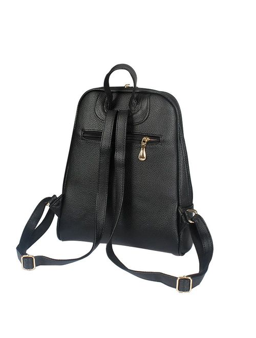 Nevenka Brand Women Bags Backpack Purse PU Leather Zipper Bags Casual Backpacks Shoulder Bags