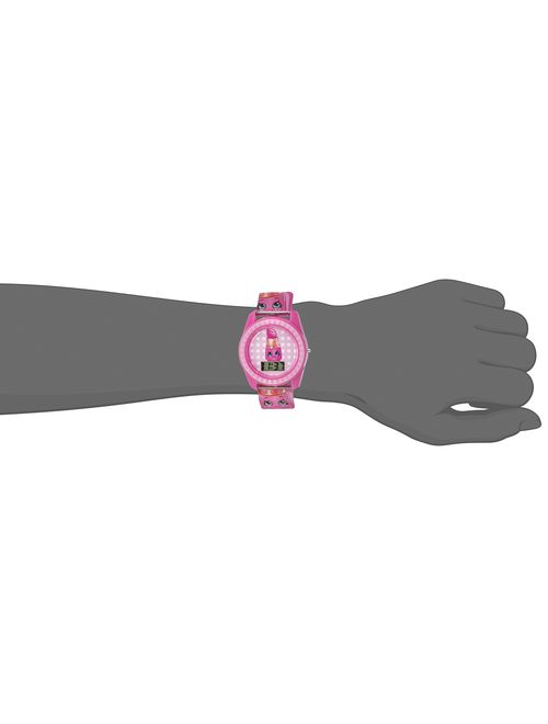 Shopkins Kids' KIN4001 Digital Display Quartz Pink Watch