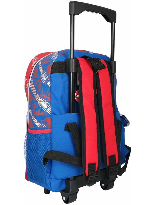 Spiderman Large 16 inches Rolling Backpack