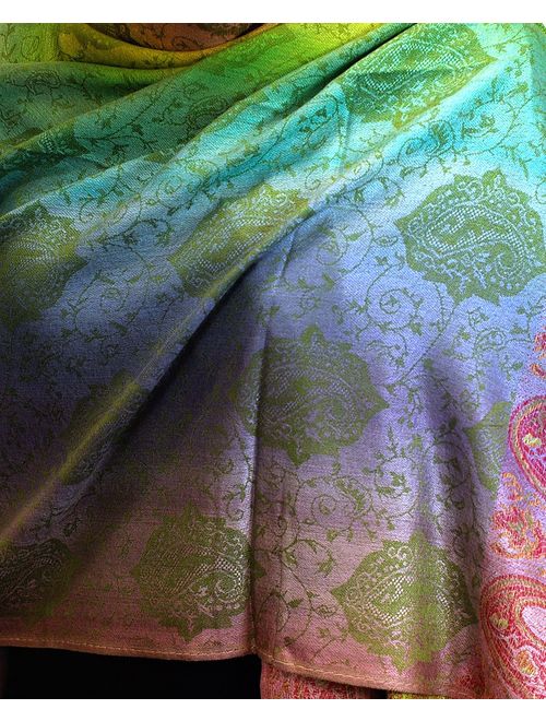 NYFASHION101 Elegant Colorful Paisley Soft Pashmina Scarf Shawl Wrap NBH1401Y