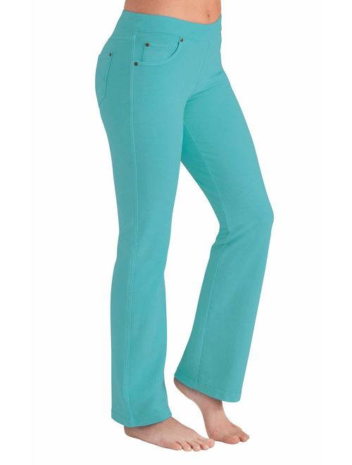 PajamaJeans Women's Bootcut Stretch Knit Denim Jeans