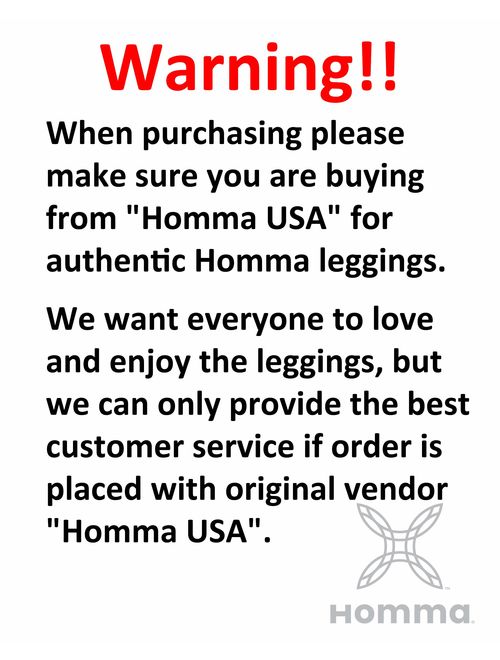 Homma Premium Thick High Waist Postpartum Tummy Compression Slimming Leggings